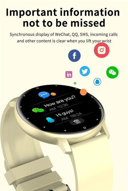 LIGE 2025 New Smart Watch Men Full Touch Screen Sport Fitness Watch IP67 Waterproof Bluetooth For Android ios smartwatch Men+box