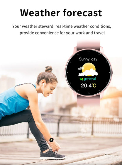 LIGE 2025 New Smart Watch Men Full Touch Screen Sport Fitness Watch IP67 Waterproof Bluetooth For Android ios smartwatch Men+box