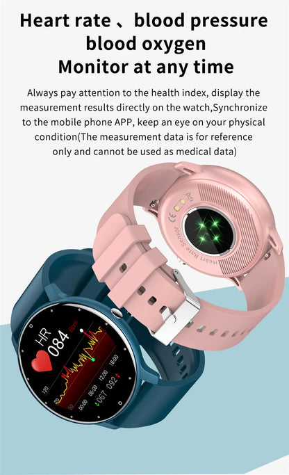 LIGE 2025 New Smart Watch Men Full Touch Screen Sport Fitness Watch IP67 Waterproof Bluetooth For Android ios smartwatch Men+box
