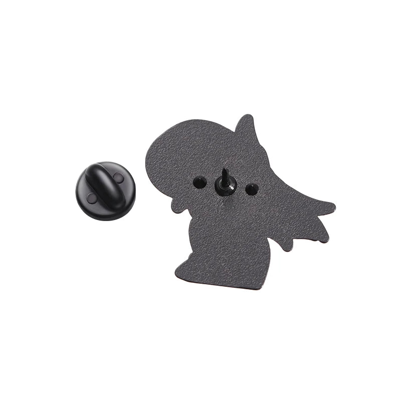 Cute Angel Enamel Pins Cartoon Anime Characters Brooches Clothes Lapel Badges Backpack Fashion Jewelry Accessories Friends Gift