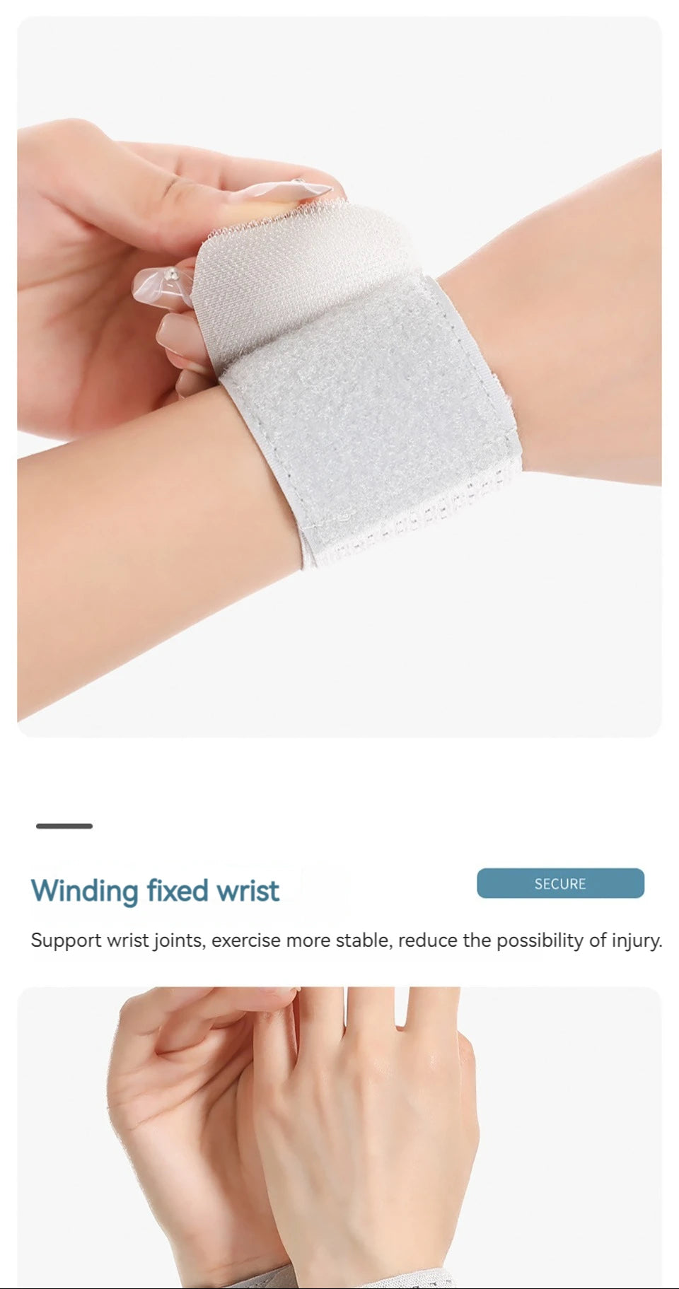 1Pcs Wrist Brace Ultra-thin Compression Wrist Straps Wrist Support for Workout Fitness Weightlifting Tendonitis Pain Sprains
