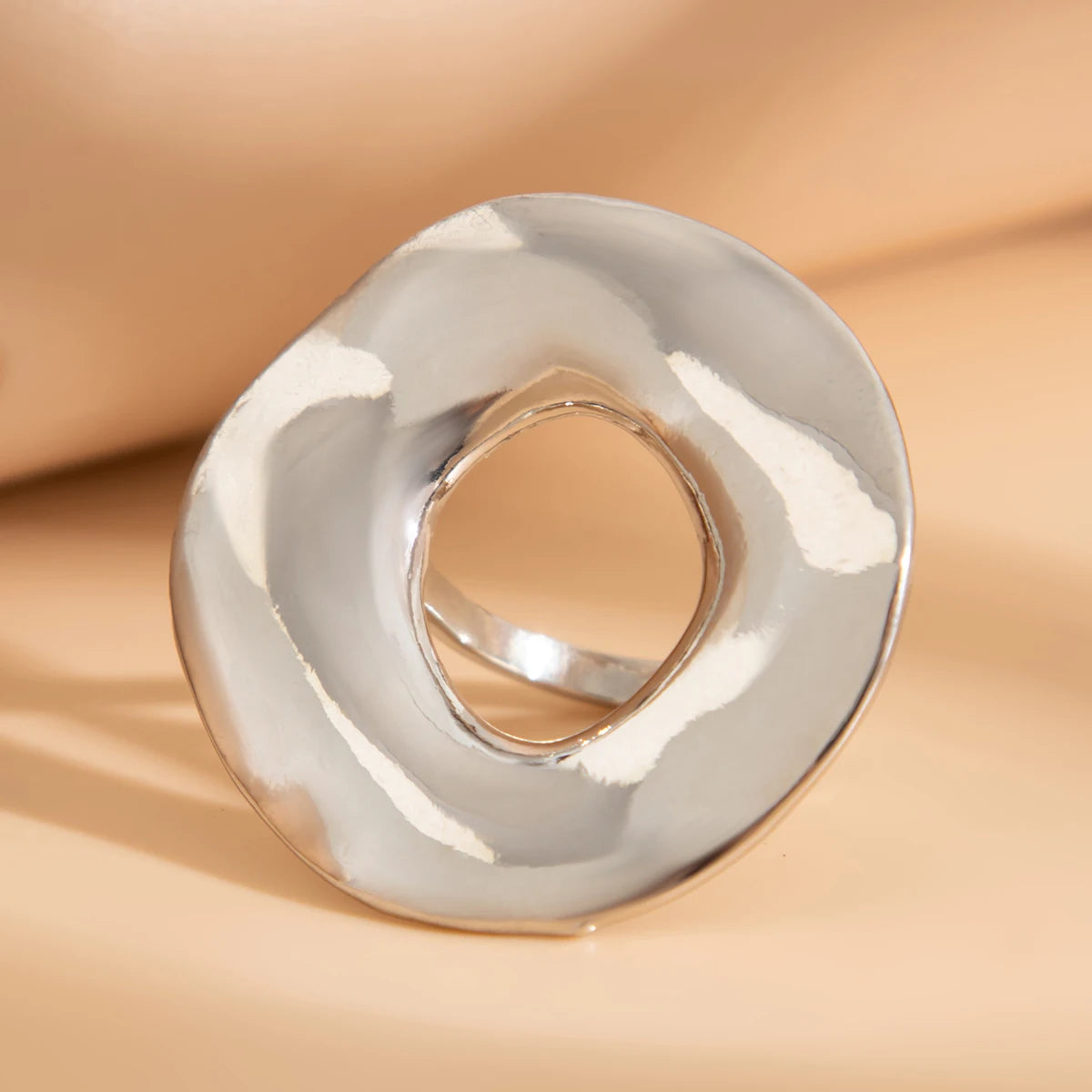 Ingemark 20 Styles Boho Unique Gold Color Petal Flower Rings for Women Punk Geometric Adjustable Rings Couple New Year Jewelry