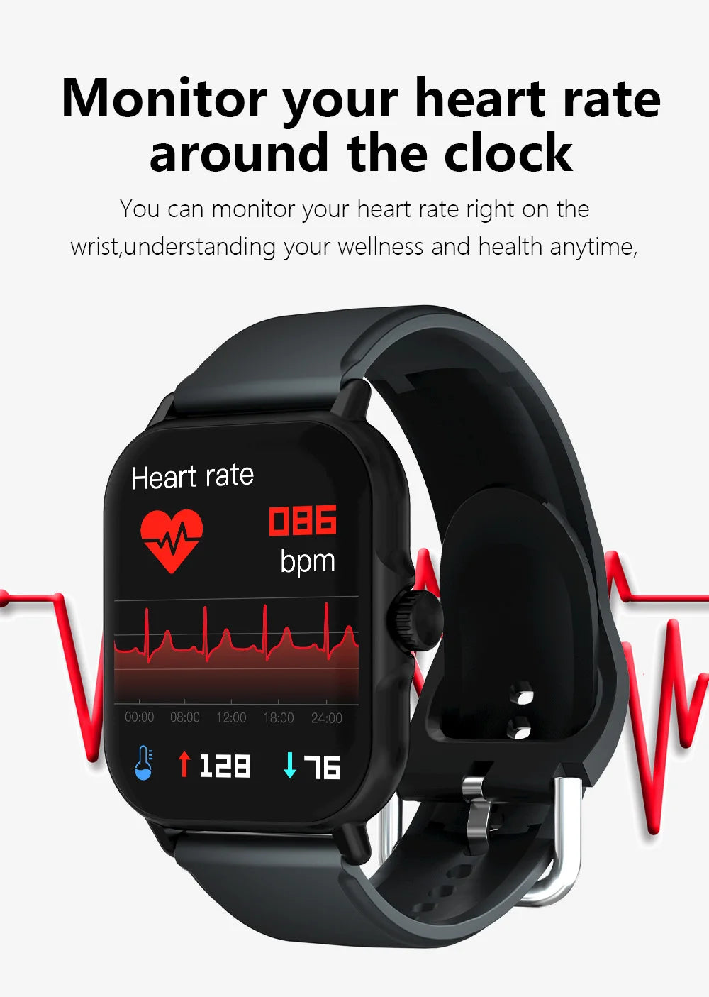 LAXASFIT 2026 New Smart Watch For Men Women Gift Full Touch Screen Sport Fitness Watches BT Call Digital Smartwatch Wristwatch