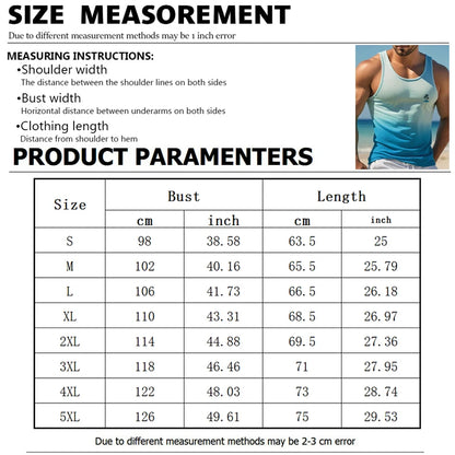 Summer Casual Style Men's Vest Coconut Tree Logo Solid Color Sleeveless Fitness Top Men's Fashion Outdoor Fitness Vest Clothing