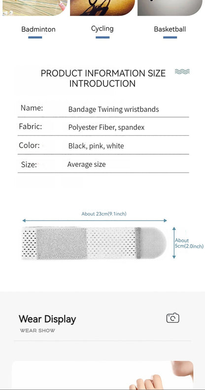 1Pcs Wrist Brace Ultra-thin Compression Wrist Straps Wrist Support for Workout Fitness Weightlifting Tendonitis Pain Sprains