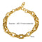 C Gold Bracelet
