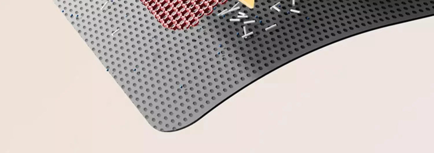 Large Cat Litter Mat Waterproof Double Layer Litter Trapper Non Slip Easy Clean Pet Toilet Pad for Litter Box Sand Control