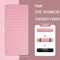 185x60x1.5cm Pink