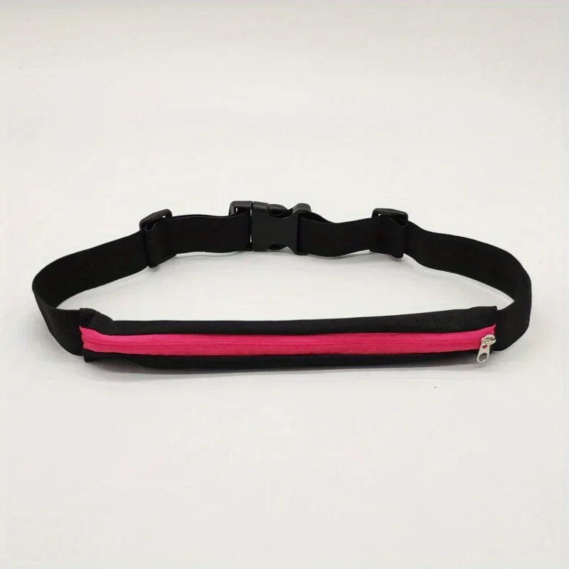 1pc Waist Bag Packs Men's and women's outdoor Waist pack Waterproof Elastic for fitness running invisible mini belt