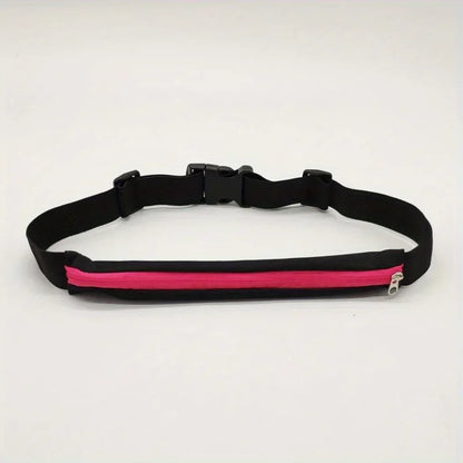 1pc Waist Bag Packs Men's and women's outdoor Waist pack Waterproof Elastic for fitness running invisible mini belt