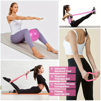 13 Piece Yoga Circle Gym Set Stretching and Core Training Equipment Fitness Tools for Sculpting and Flexibilit Home Fitness