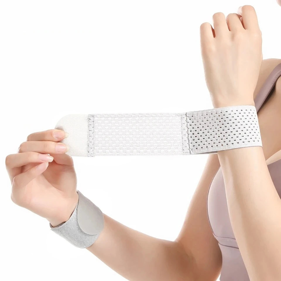 1Pcs Wrist Brace Ultra-thin Compression Wrist Straps Wrist Support for Workout Fitness Weightlifting Tendonitis Pain Sprains