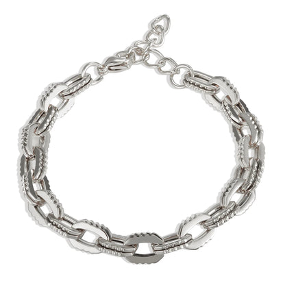 Thick Flat Cuban Link Chain Stainless Steel Necklace Bracelet Jewelry Set Waterproof Gold Color Plated For Pet Girl Women Hiphop