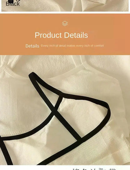 Breathable Tube Top Fitness Top Women Seamless Yoga Bra Shockproof Crop Top Push Up Sport Bra Gym Workout Top Beauty Back Bra
