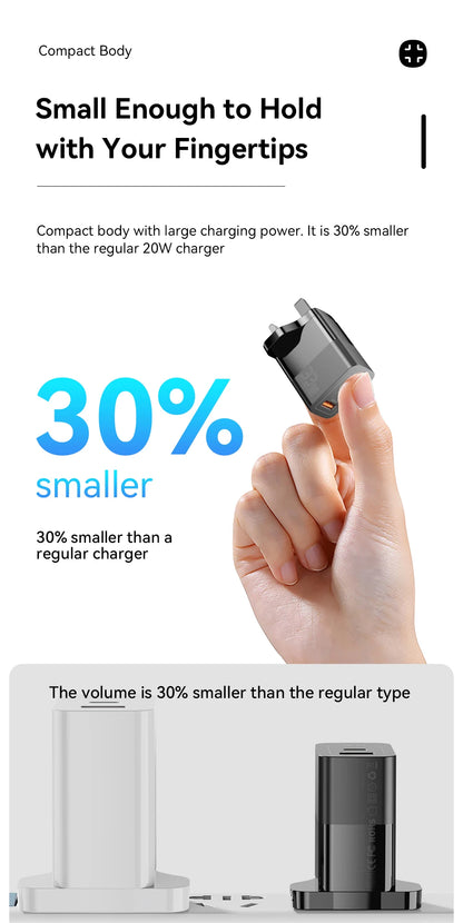 Essager USB C Charger 33W GaN Type C PD Fast Charging For iPhone 14 13 12 11 Pro Max XS 8 P For iPad Pro Air iPad Mini
