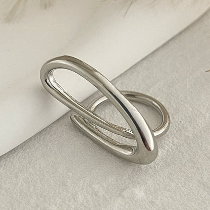 Ingemark 20 Styles Boho Unique Gold Color Petal Flower Rings for Women Punk Geometric Adjustable Rings Couple New Year Jewelry