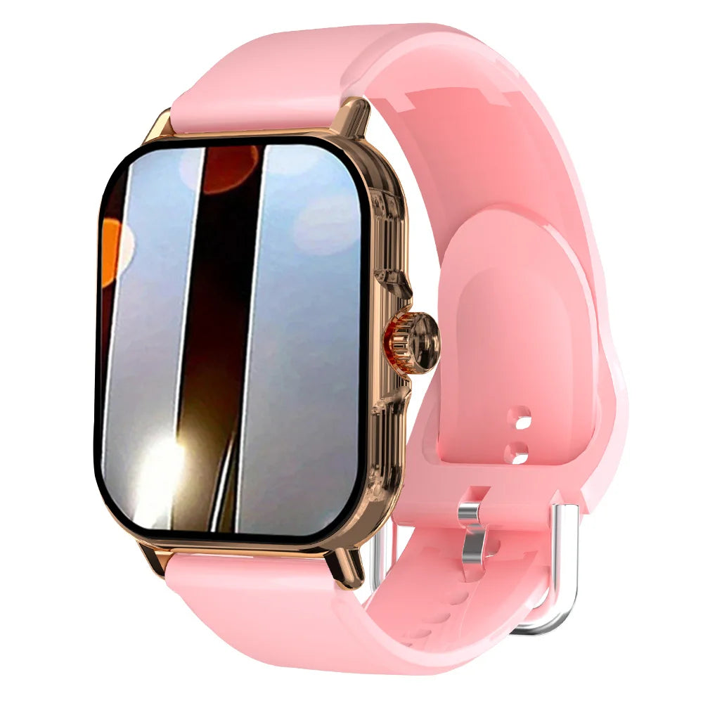 LAXASFIT 2026 New Smart Watch For Men Women Gift Full Touch Screen Sport Fitness Watches BT Call Digital Smartwatch Wristwatch