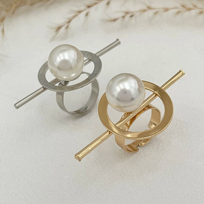 Ingemark 20 Styles Boho Unique Gold Color Petal Flower Rings for Women Punk Geometric Adjustable Rings Couple New Year Jewelry
