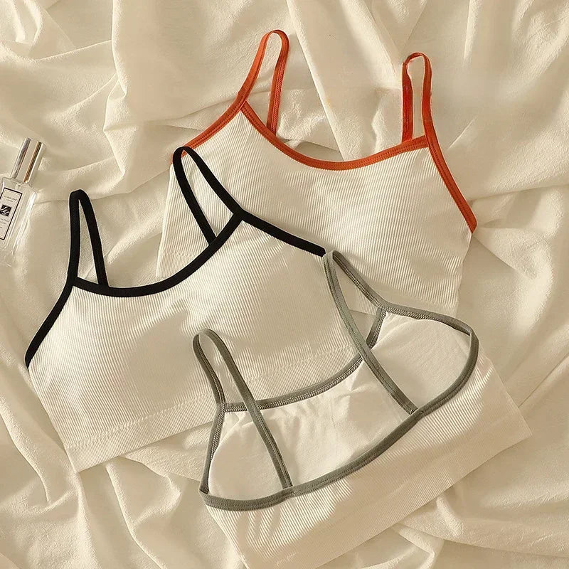 Breathable Tube Top Fitness Top Women Seamless Yoga Bra Shockproof Crop Top Push Up Sport Bra Gym Workout Top Beauty Back Bra