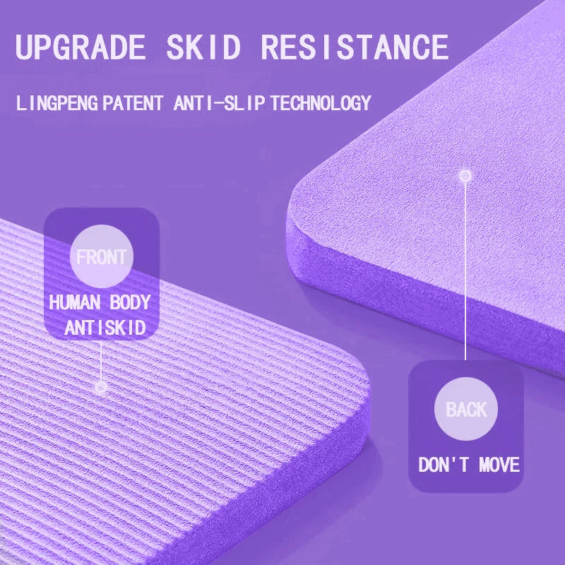 Thickened Anti Slip Yoga Mat Foam Mat Exercise Fitness Pilates Gymnastics Equipment Exercise Mat, Suitable for Yoga, Pilates