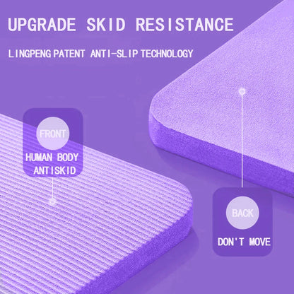 Thickened Anti Slip Yoga Mat Foam Mat Exercise Fitness Pilates Gymnastics Equipment Exercise Mat, Suitable for Yoga, Pilates