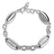 B Silver Bracelet
