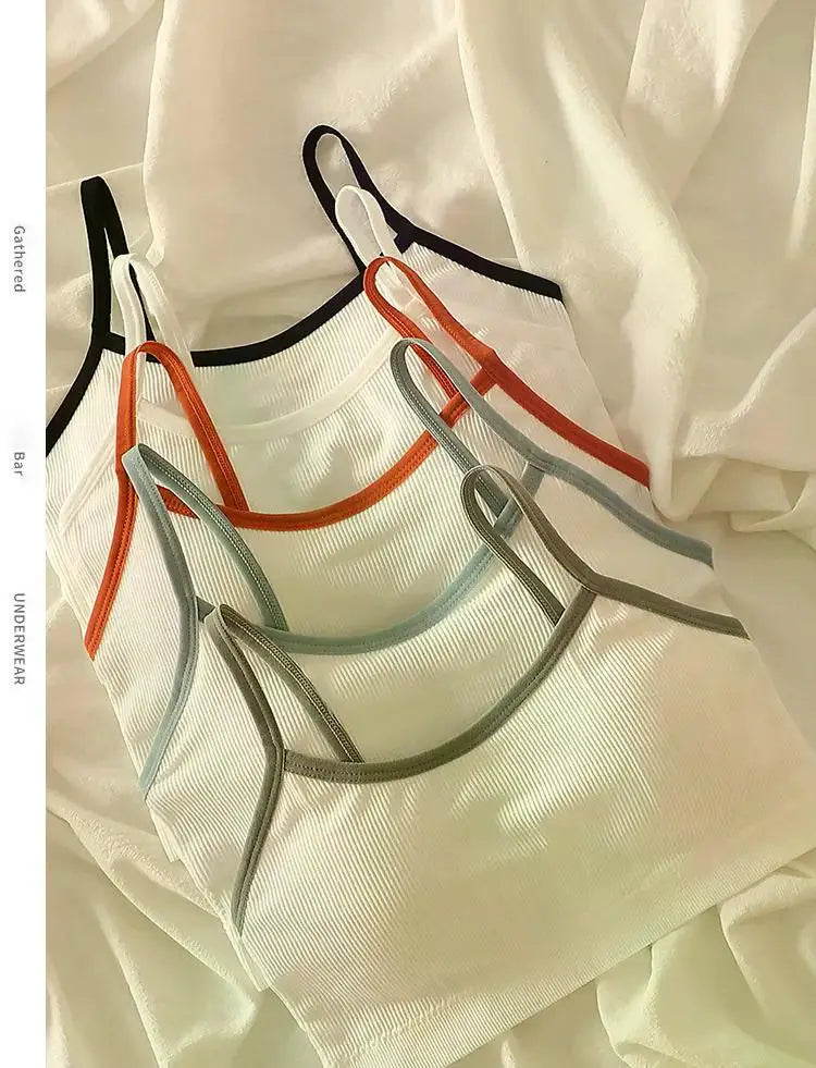 Breathable Tube Top Fitness Top Women Seamless Yoga Bra Shockproof Crop Top Push Up Sport Bra Gym Workout Top Beauty Back Bra