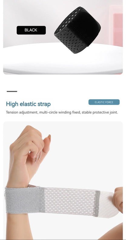 1Pcs Wrist Brace Ultra-thin Compression Wrist Straps Wrist Support for Workout Fitness Weightlifting Tendonitis Pain Sprains