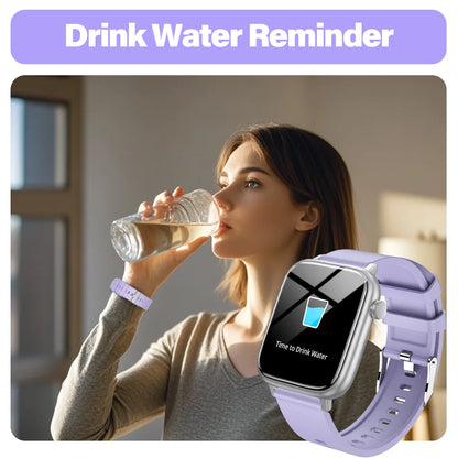 LAXASFIT New Smart Watch Bluetooth Talk Man Woman Smartwatch 100+ Sports Functions Fitness Bracelet Customized Dial Smart Watch