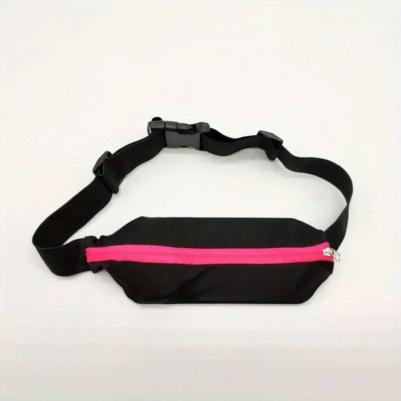 1pc Waist Bag Packs Men's and women's outdoor Waist pack Waterproof Elastic for fitness running invisible mini belt