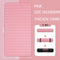 185x80x1cm Pink