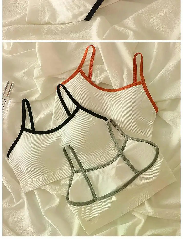 Breathable Tube Top Fitness Top Women Seamless Yoga Bra Shockproof Crop Top Push Up Sport Bra Gym Workout Top Beauty Back Bra