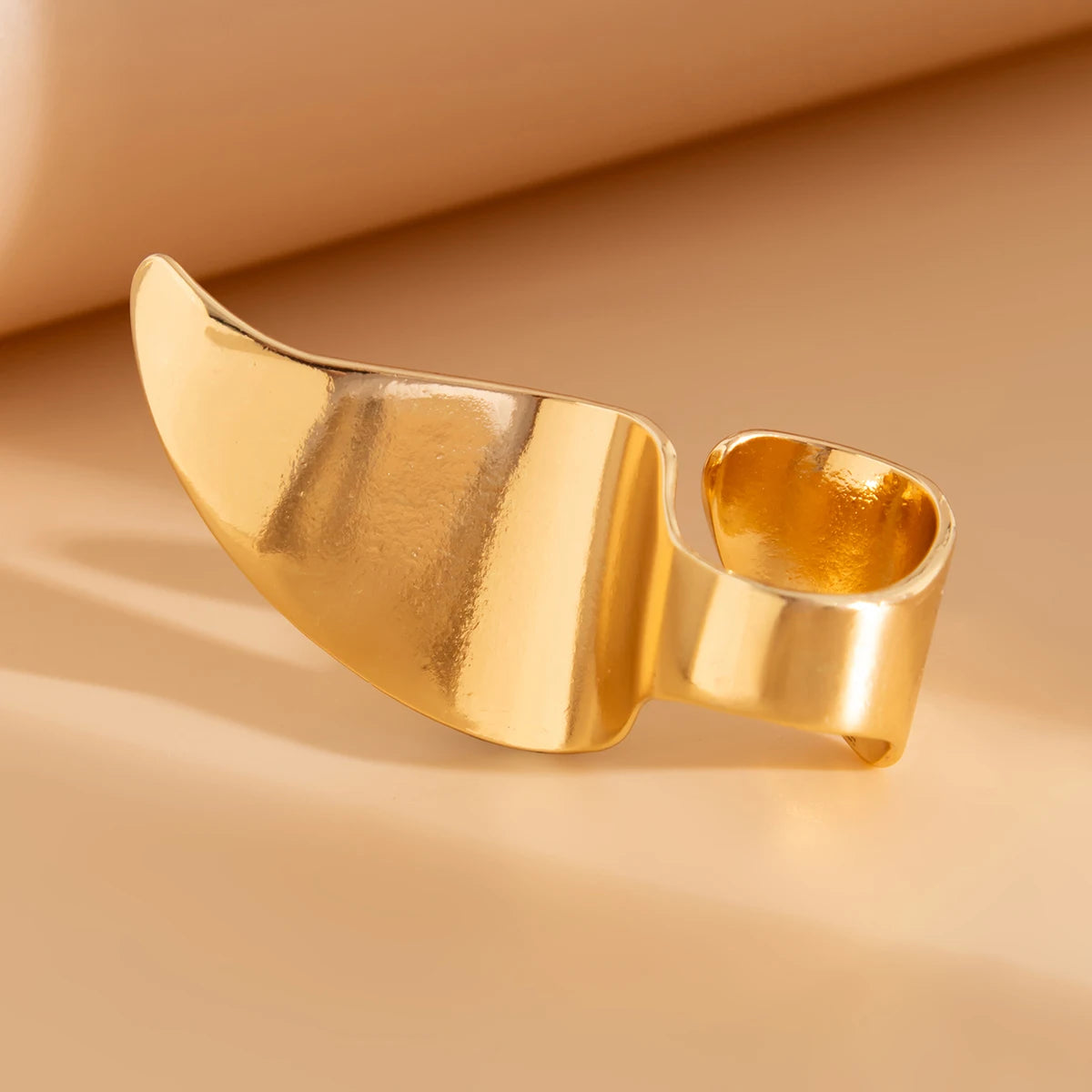 Ingemark 20 Styles Boho Unique Gold Color Petal Flower Rings for Women Punk Geometric Adjustable Rings Couple New Year Jewelry