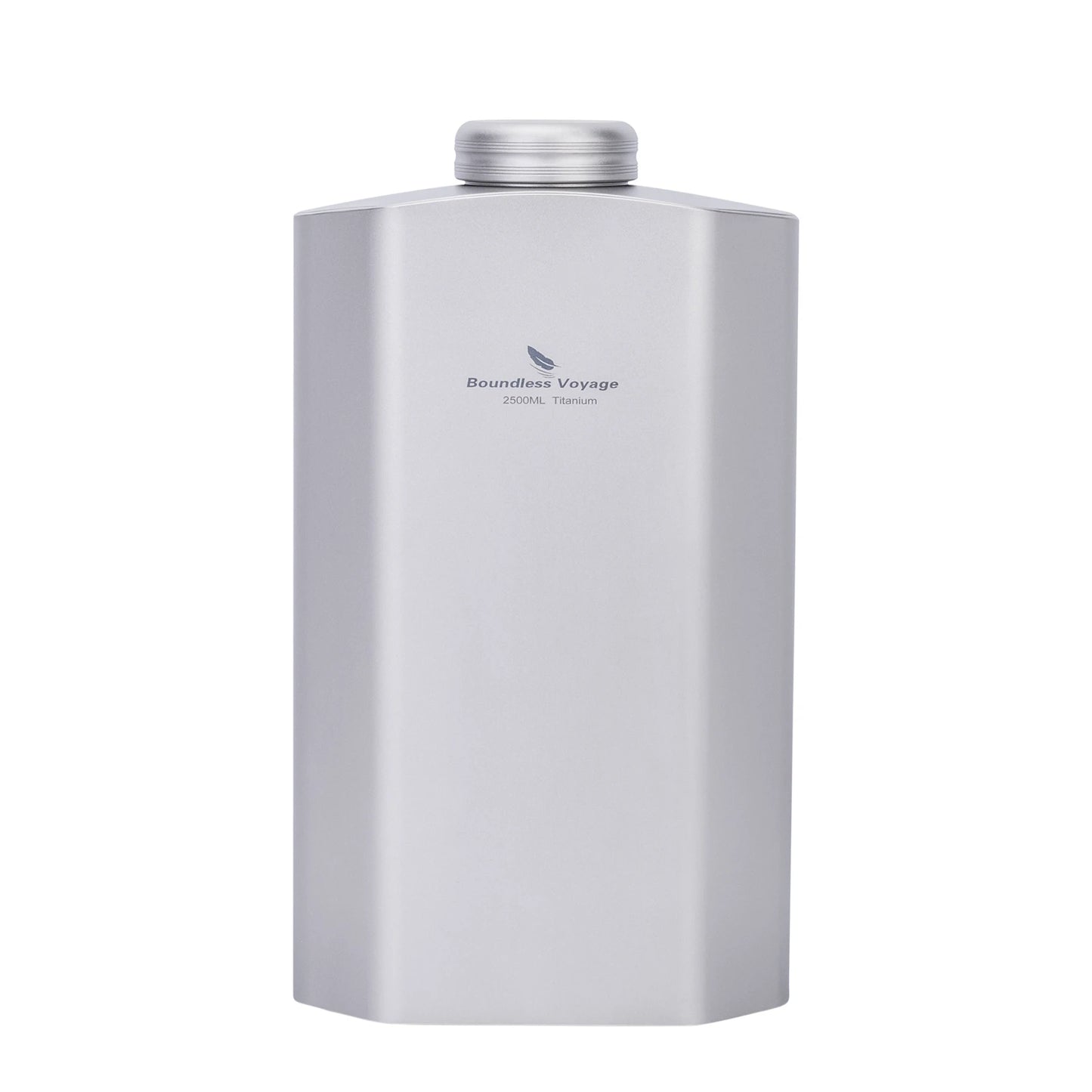 Boundless Voyage 2.5L/84.55oz Titanium Sports Water Bottle Big Capacity Flask Water Jug for Gym, Fitness, Camping Ti3004D