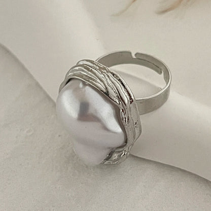 Ingemark 20 Styles Boho Unique Gold Color Petal Flower Rings for Women Punk Geometric Adjustable Rings Couple New Year Jewelry