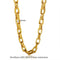 D Gold Necklace