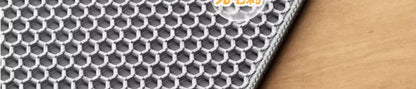 Large Cat Litter Mat Waterproof Double Layer Litter Trapper Non Slip Easy Clean Pet Toilet Pad for Litter Box Sand Control